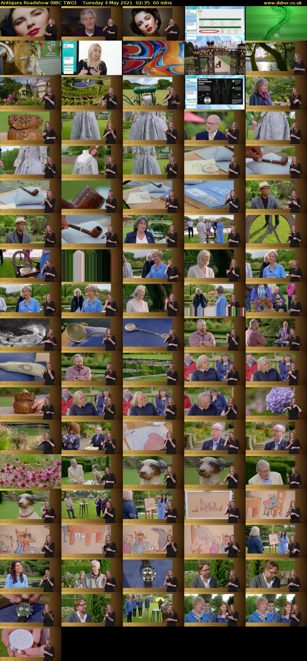Antiques Roadshow (BBC TWO) Tuesday 4 May 2021 02:35 - 03:35