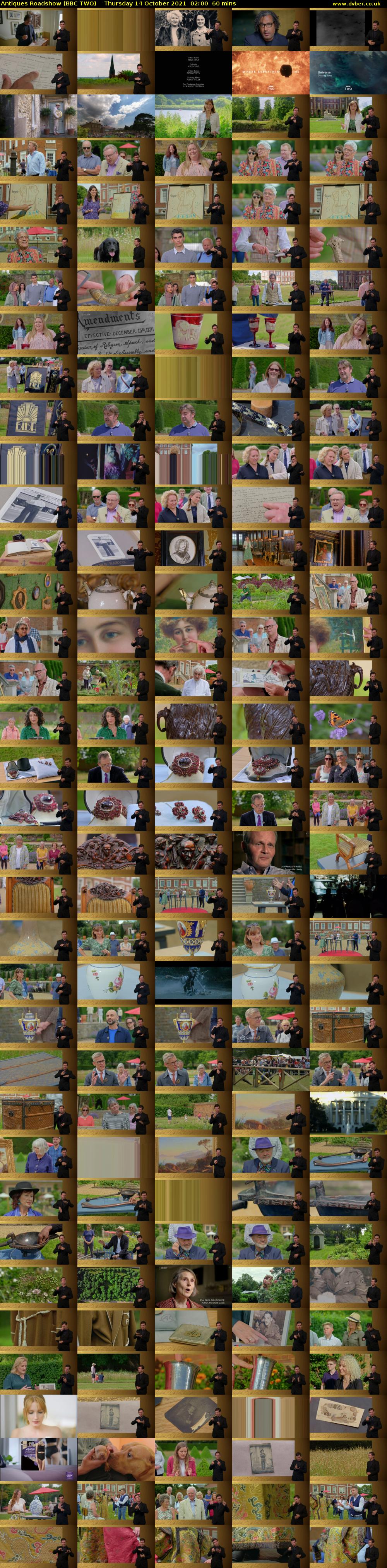 Antiques Roadshow (BBC TWO) Thursday 14 October 2021 02:00 - 03:00