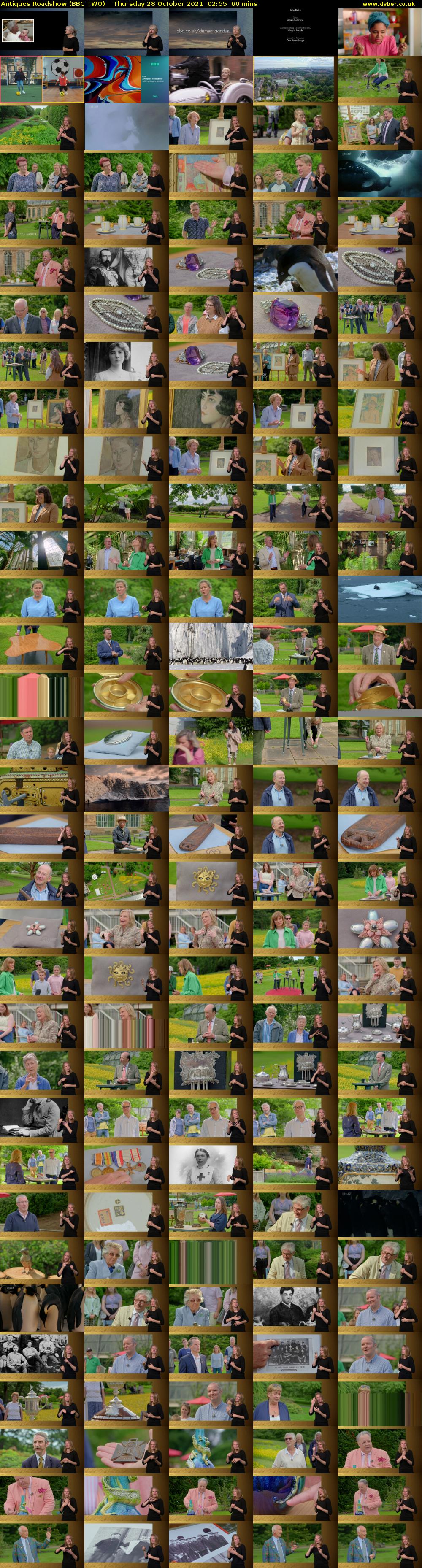 Antiques Roadshow (BBC TWO) Thursday 28 October 2021 02:55 - 03:55