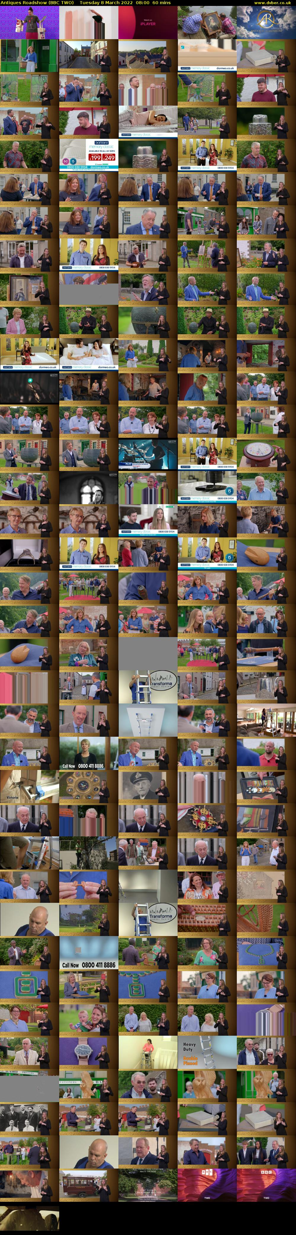 Antiques Roadshow (BBC TWO) Tuesday 8 March 2022 08:00 - 09:00