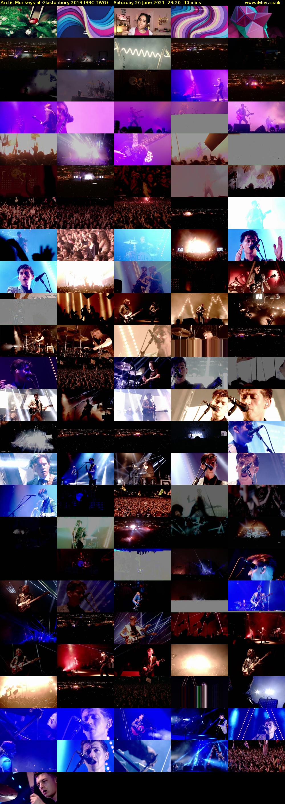 Arctic Monkeys at Glastonbury 2013 (BBC TWO) Saturday 26 June 2021 23:20 - 00:00