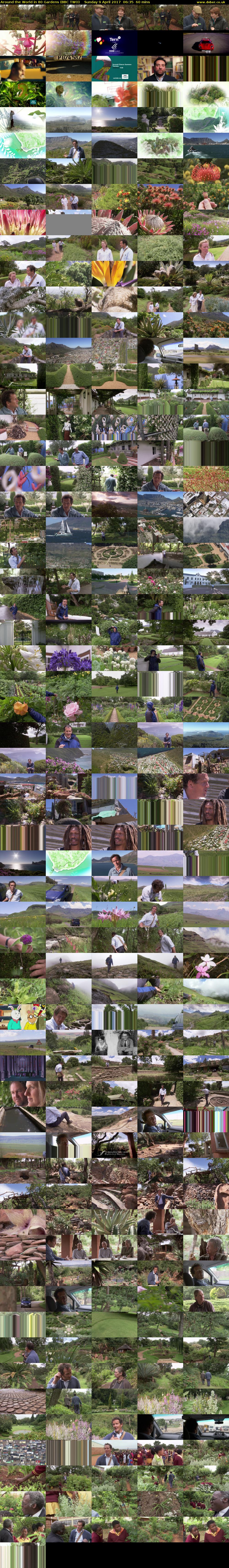 Around the World in 80 Gardens (BBC TWO) Sunday 9 April 2017 06:35 - 07:35