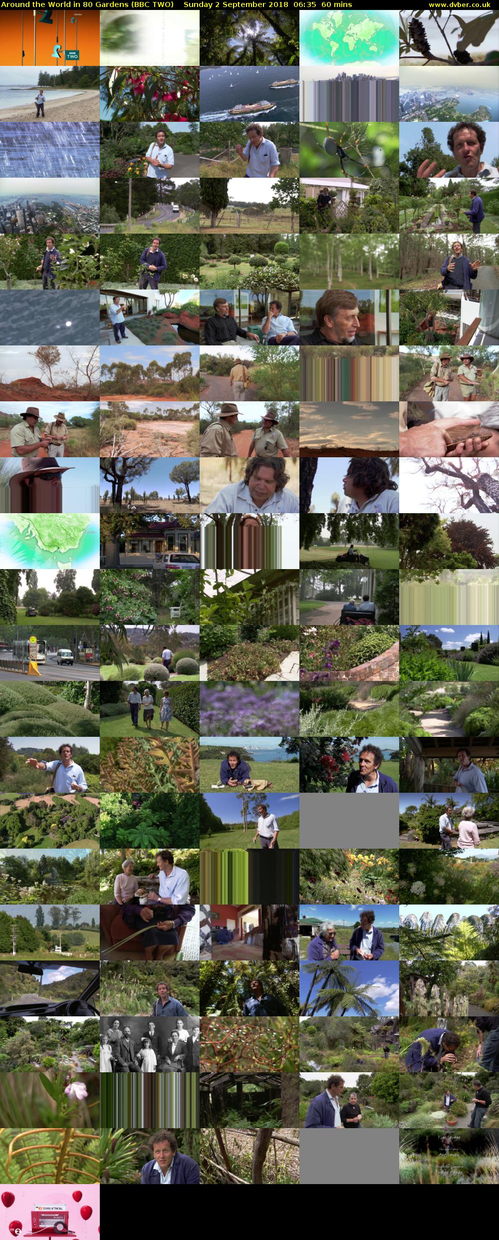 Around the World in 80 Gardens (BBC TWO) Sunday 2 September 2018 06:35 - 07:35