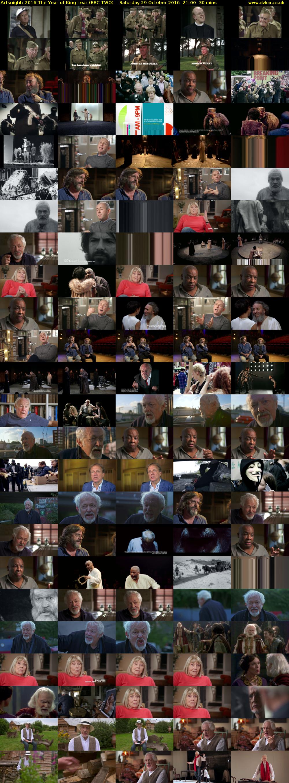 Artsnight: 2016 The Year of King Lear (BBC TWO) Saturday 29 October 2016 21:00 - 21:30