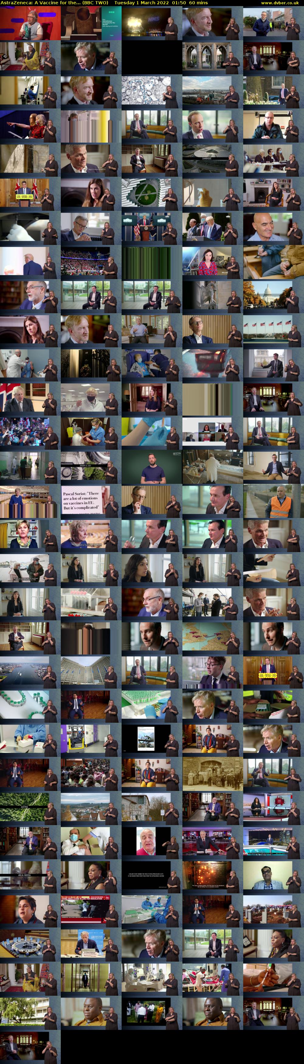 AstraZeneca: A Vaccine for the... (BBC TWO) Tuesday 1 March 2022 01:50 - 02:50
