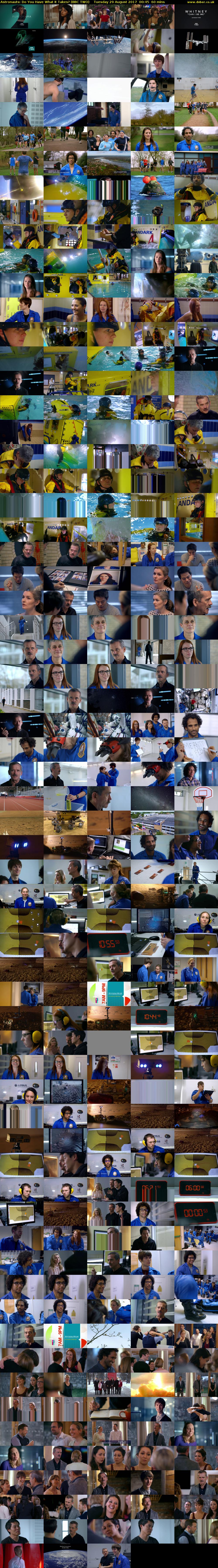 Astronauts: Do You Have What It Takes? (BBC TWO) Tuesday 29 August 2017 00:45 - 01:45