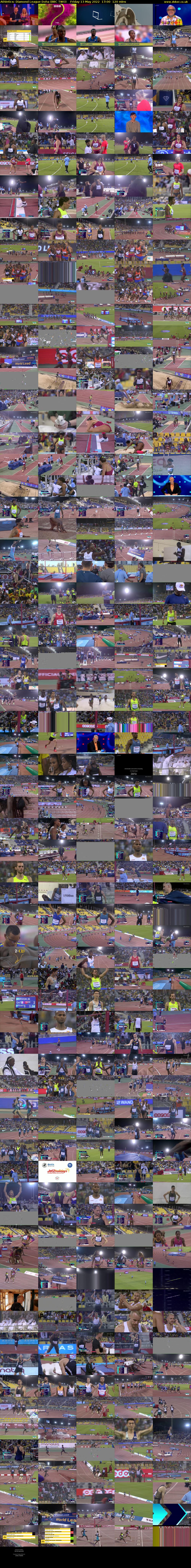 Athletics: Diamond League Doha (BBC TWO) Friday 13 May 2022 17:00 - 19:00