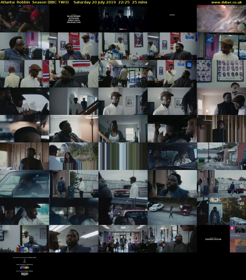 Atlanta: Robbin Season (BBC TWO) Saturday 20 July 2019 22:25 - 22:50