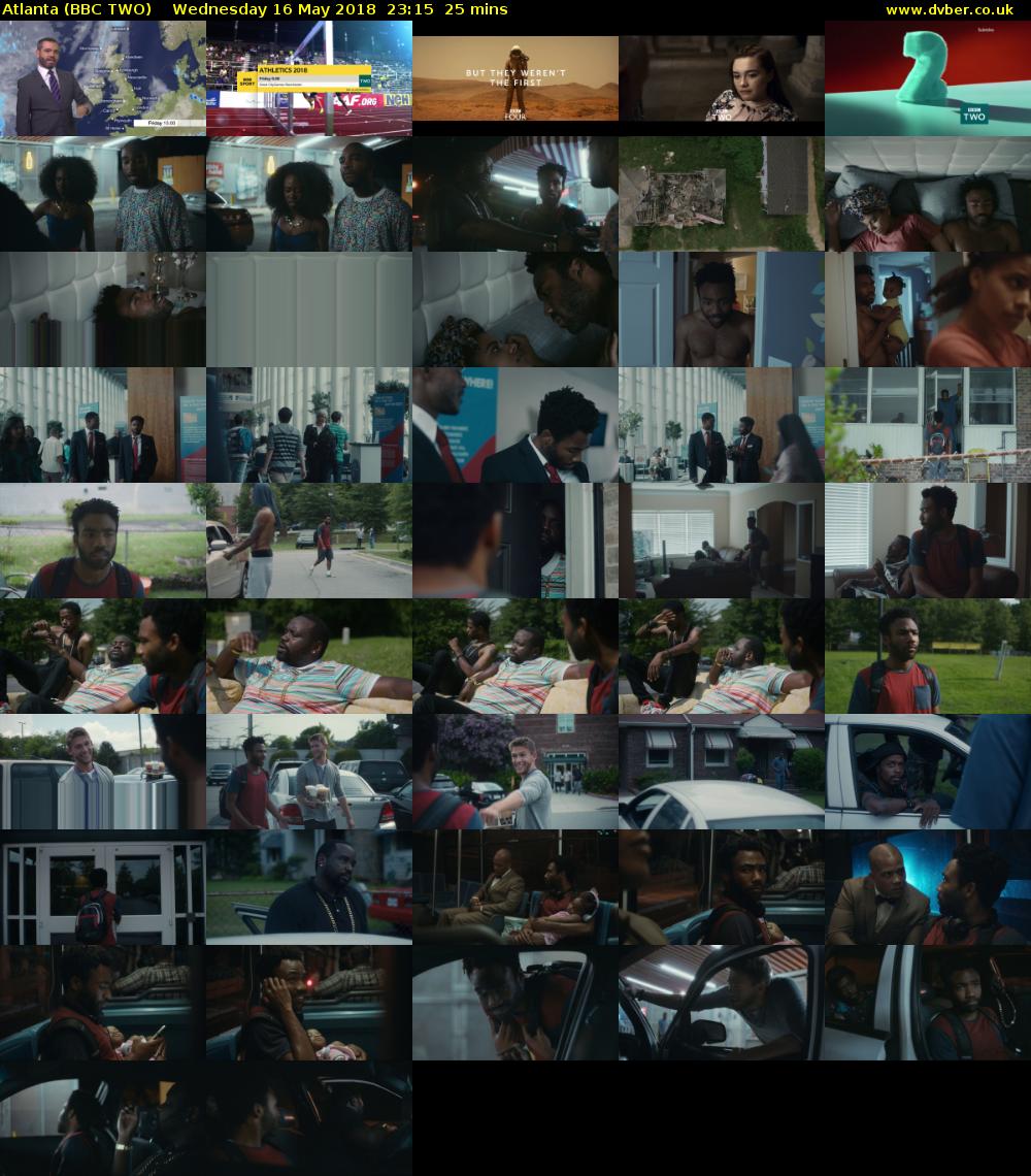 Atlanta (BBC TWO) Wednesday 16 May 2018 23:15 - 23:40