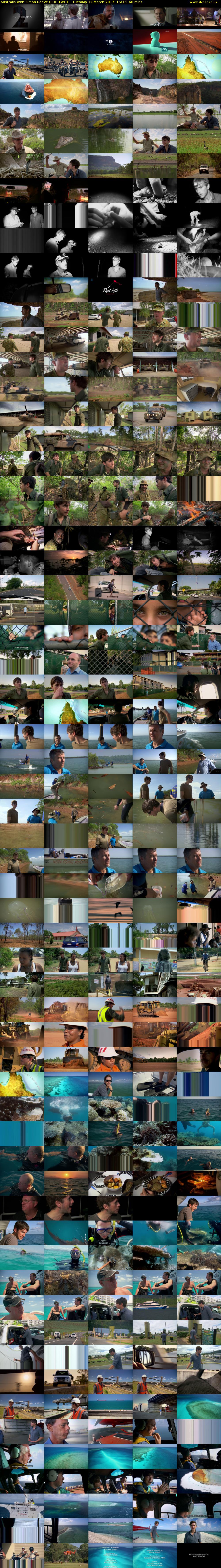 Australia with Simon Reeve (BBC TWO) Tuesday 14 March 2017 15:15 - 16:15