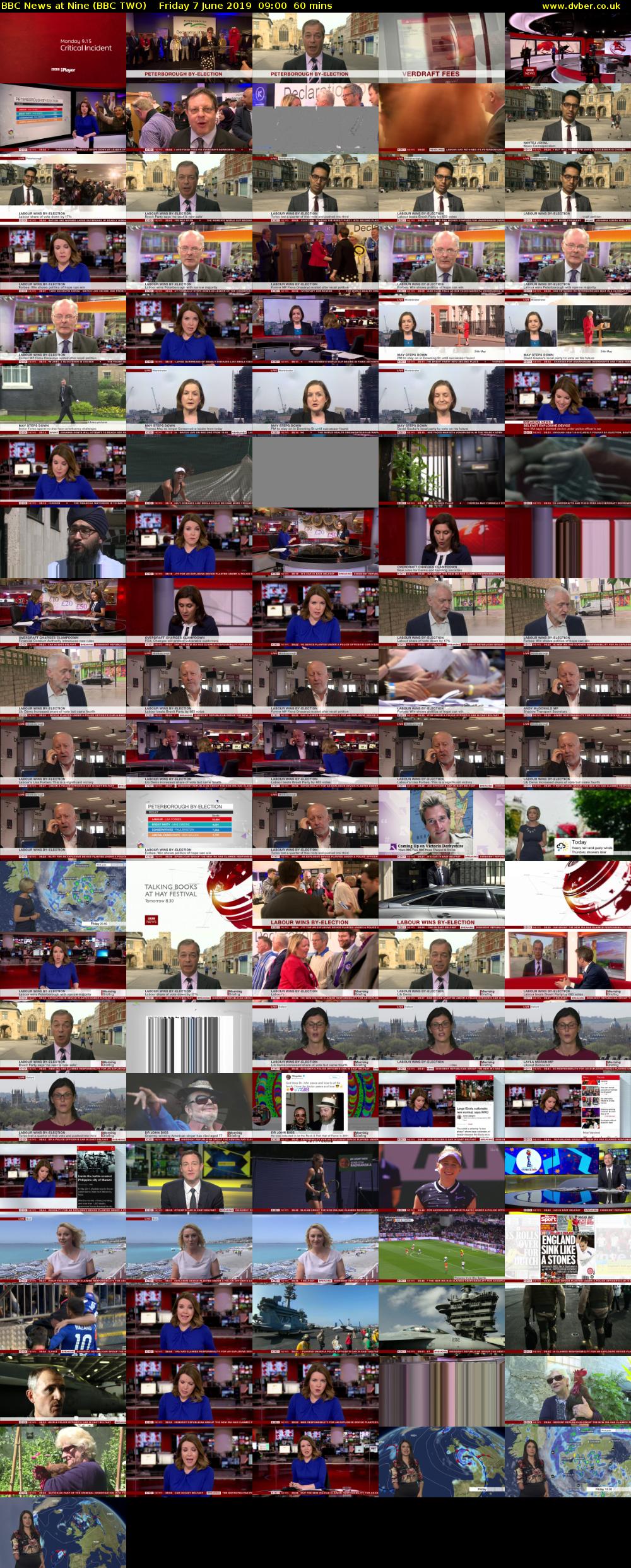 BBC News at Nine (BBC TWO) Friday 7 June 2019 09:00 - 10:00