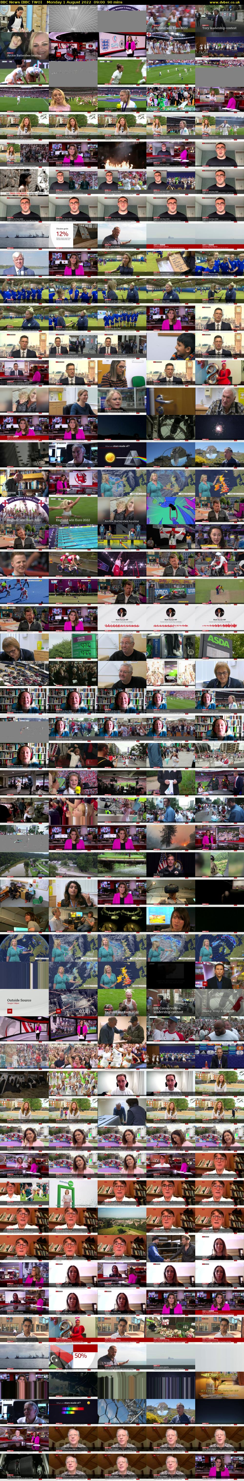 BBC News (BBC TWO) Monday 1 August 2022 09:00 - 10:30