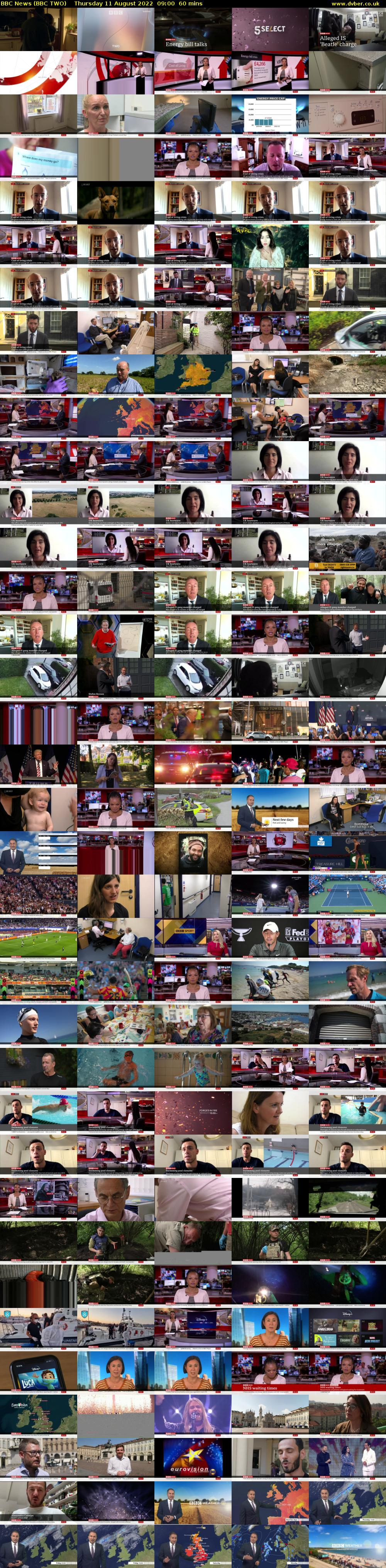 BBC News (BBC TWO) Thursday 11 August 2022 09:00 - 10:00