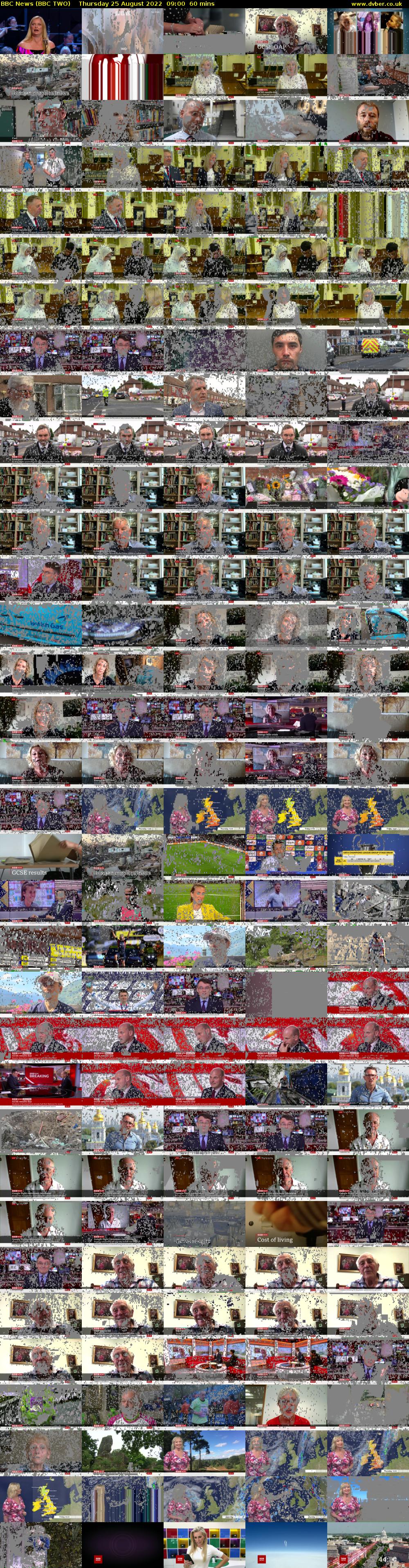 BBC News (BBC TWO) Thursday 25 August 2022 09:00 - 10:00