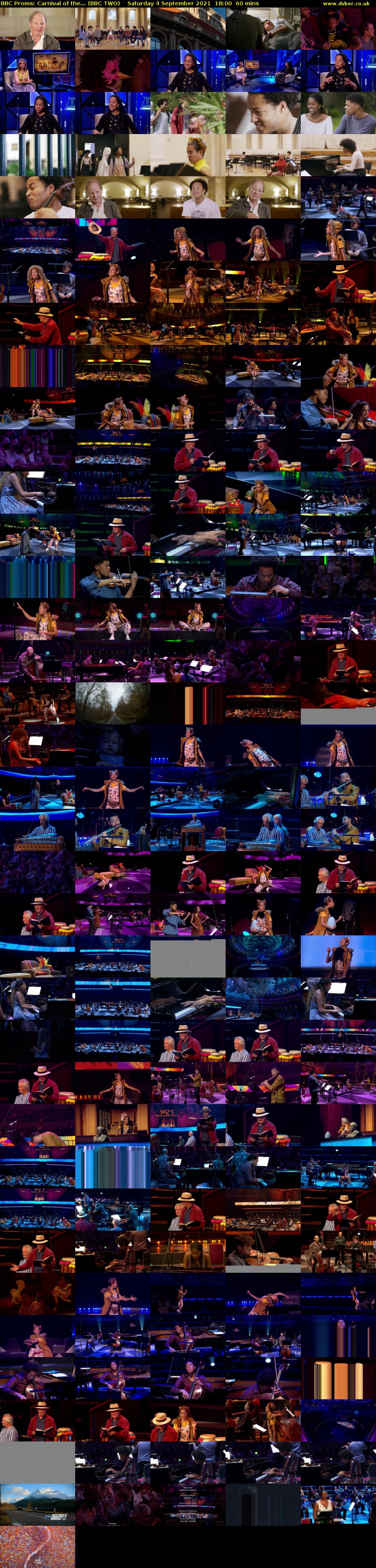 BBC Proms: Carnival of the... (BBC TWO) Saturday 4 September 2021 18:00 - 19:00