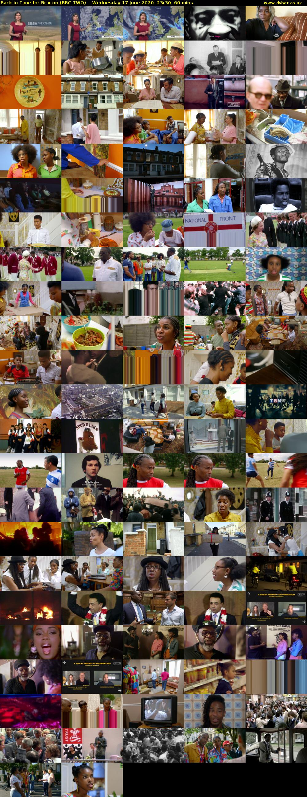 Back in Time for Brixton (BBC TWO) Wednesday 17 June 2020 23:30 - 00:30