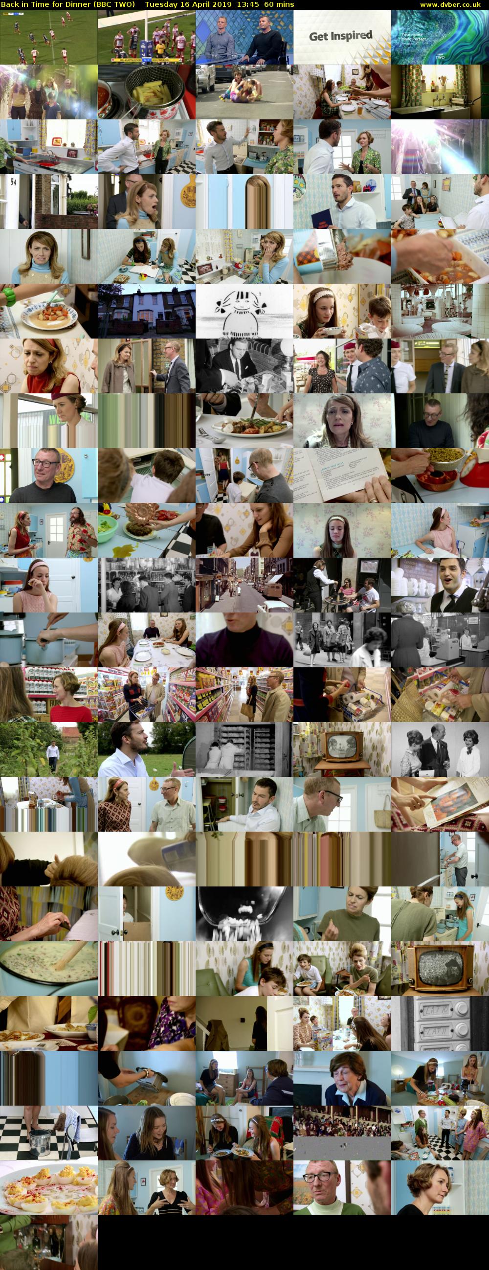 Back in Time for Dinner (BBC TWO) Tuesday 16 April 2019 13:45 - 14:45