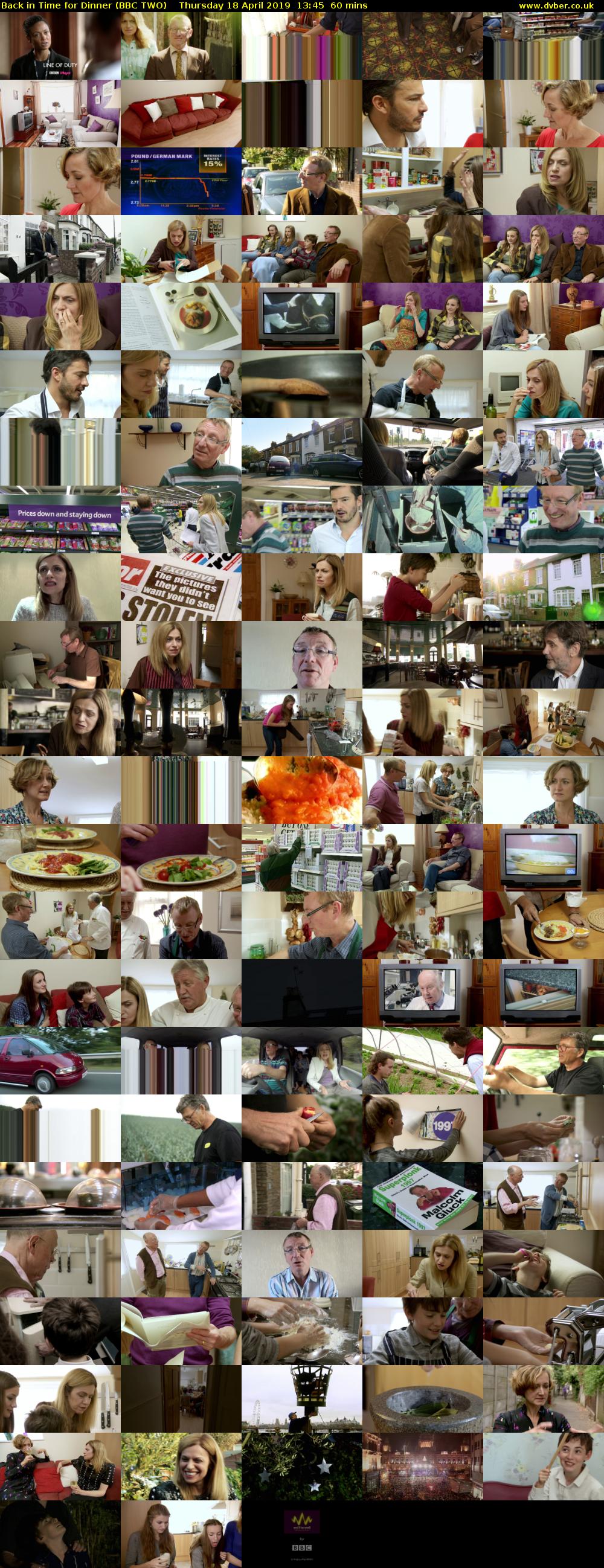 Back in Time for Dinner (BBC TWO) Thursday 18 April 2019 13:45 - 14:45