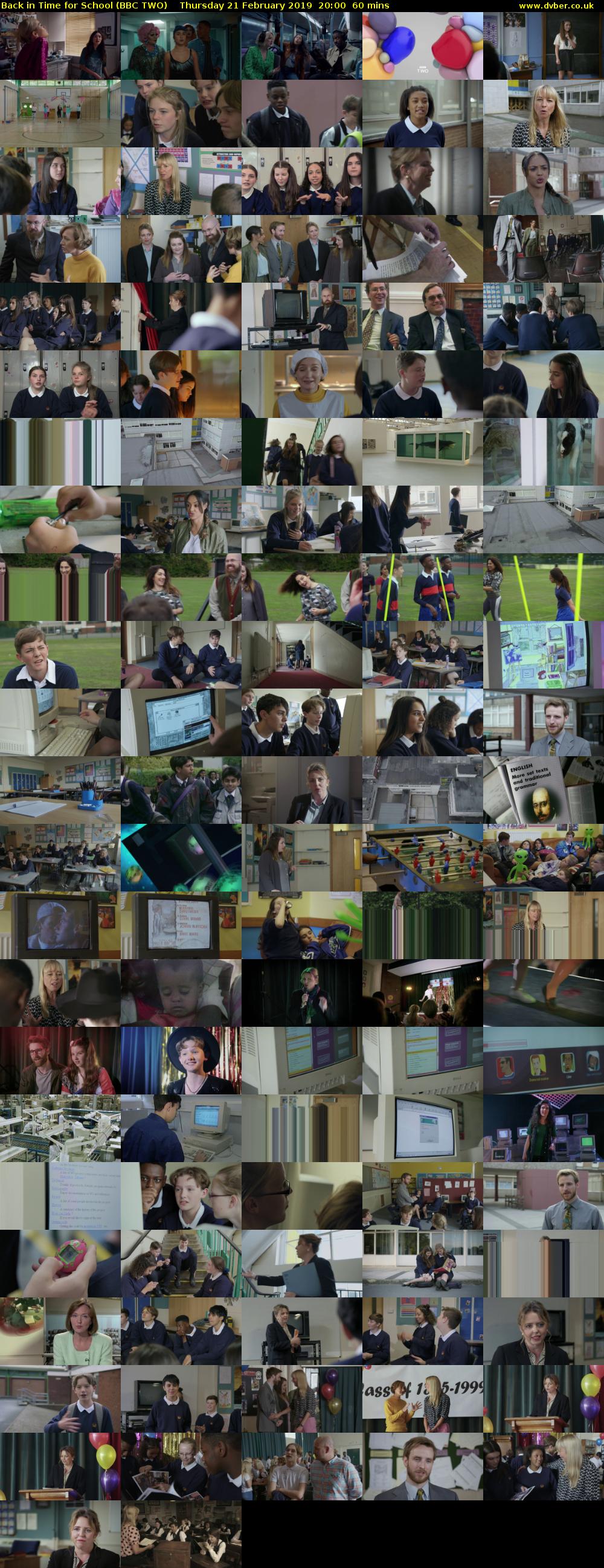 Back in Time for School (BBC TWO) Thursday 21 February 2019 20:00 - 21:00