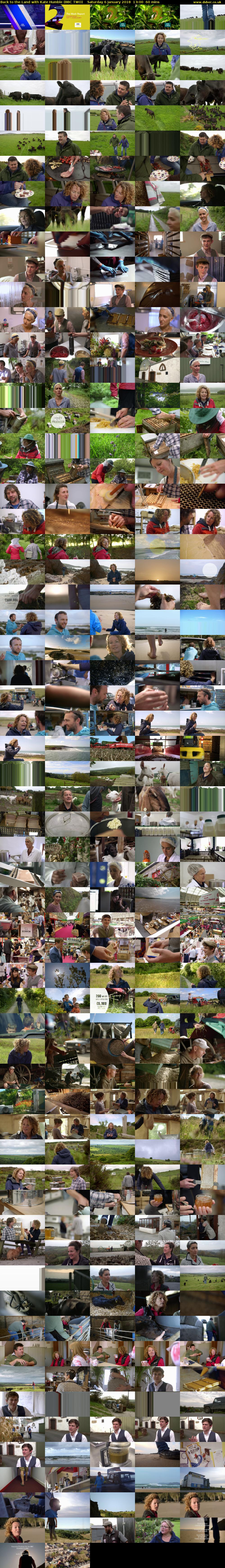 Back to the Land with Kate Humble (BBC TWO) Saturday 6 January 2018 13:00 - 14:00