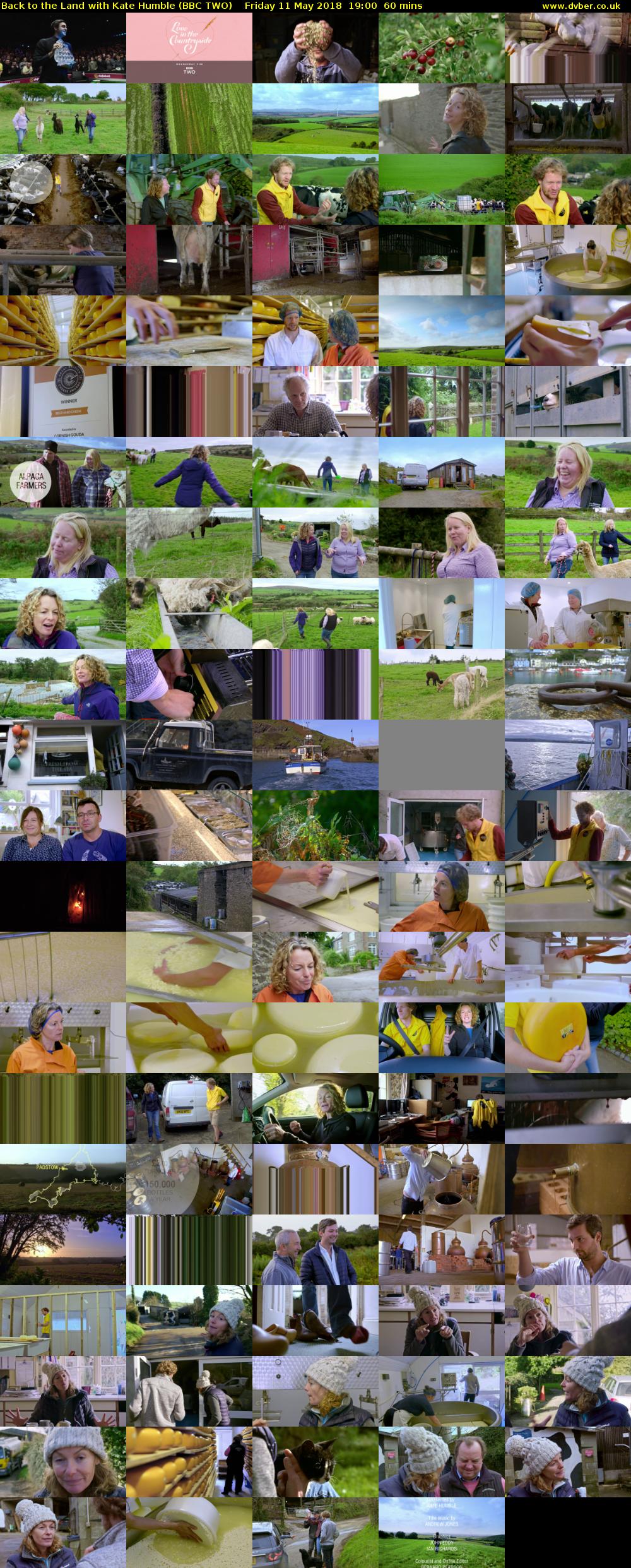 Back to the Land with Kate Humble (BBC TWO) Friday 11 May 2018 19:00 - 20:00