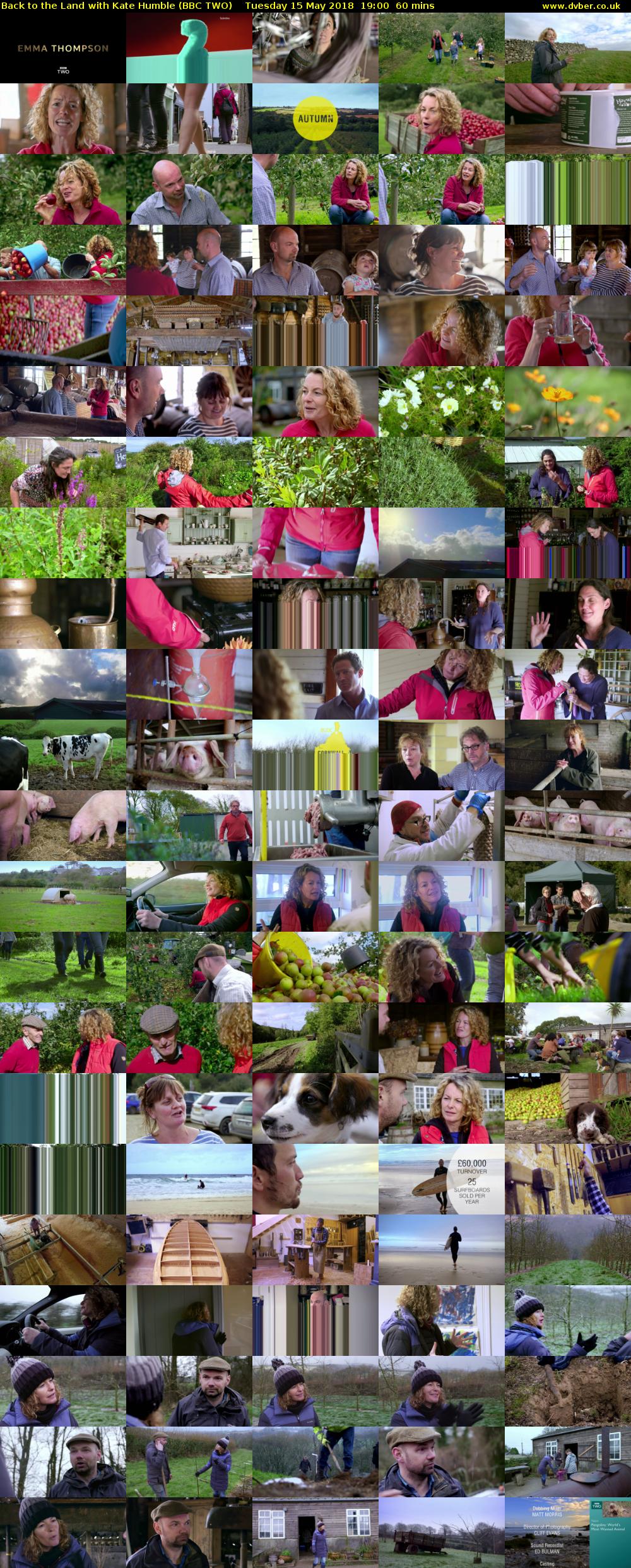 Back to the Land with Kate Humble (BBC TWO) Tuesday 15 May 2018 19:00 - 20:00