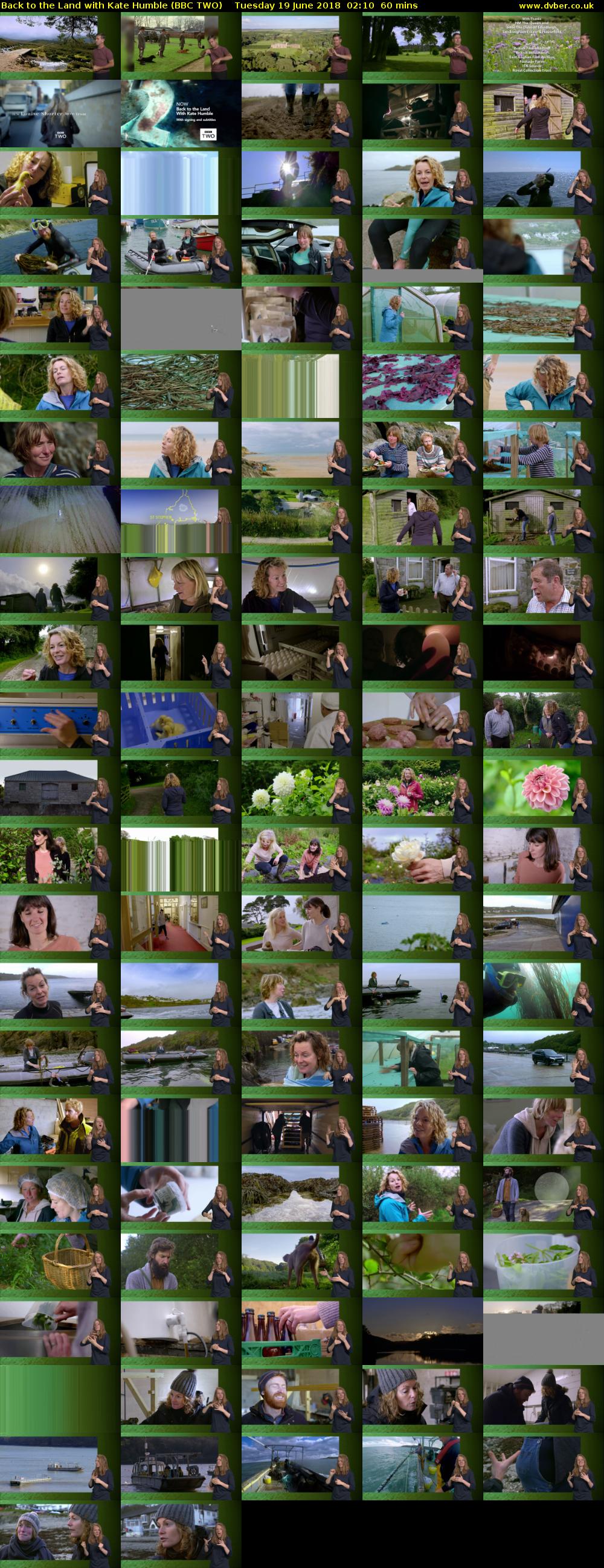 Back to the Land with Kate Humble (BBC TWO) Tuesday 19 June 2018 02:10 - 03:10