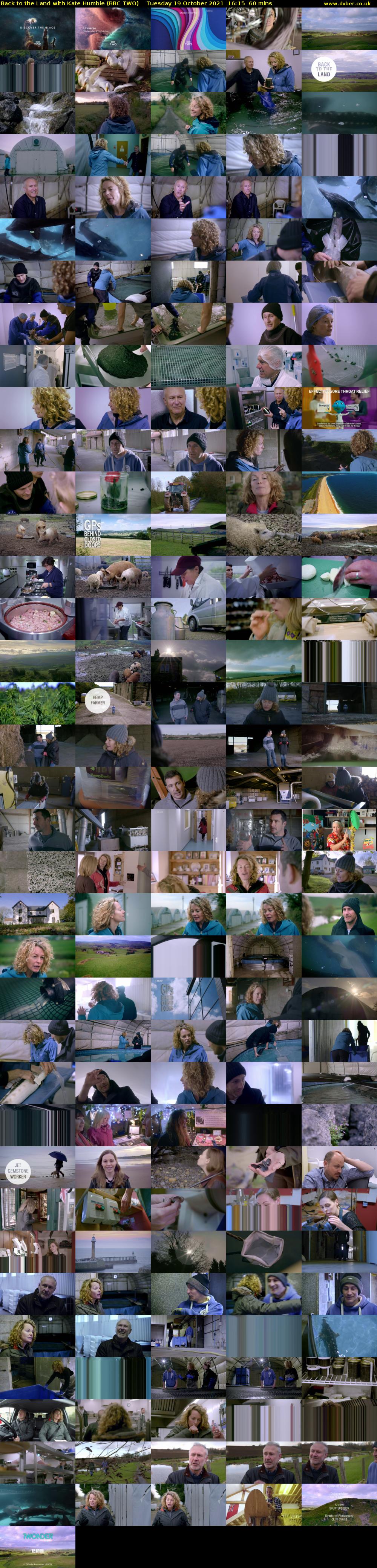 Back to the Land with Kate Humble (BBC TWO) Tuesday 19 October 2021 16:15 - 17:15