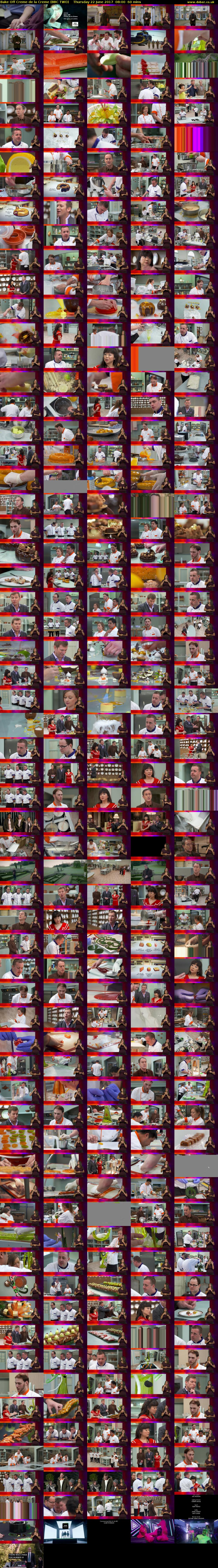Bake Off Creme de la Creme (BBC TWO) Thursday 22 June 2017 08:00 - 09:00