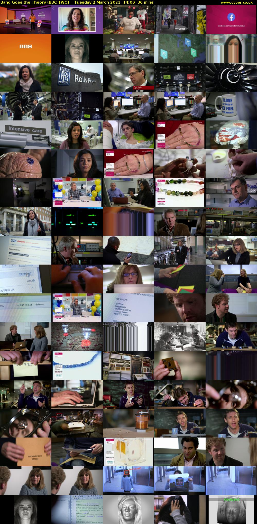 Bang Goes the Theory (BBC TWO) Tuesday 2 March 2021 14:00 - 14:30