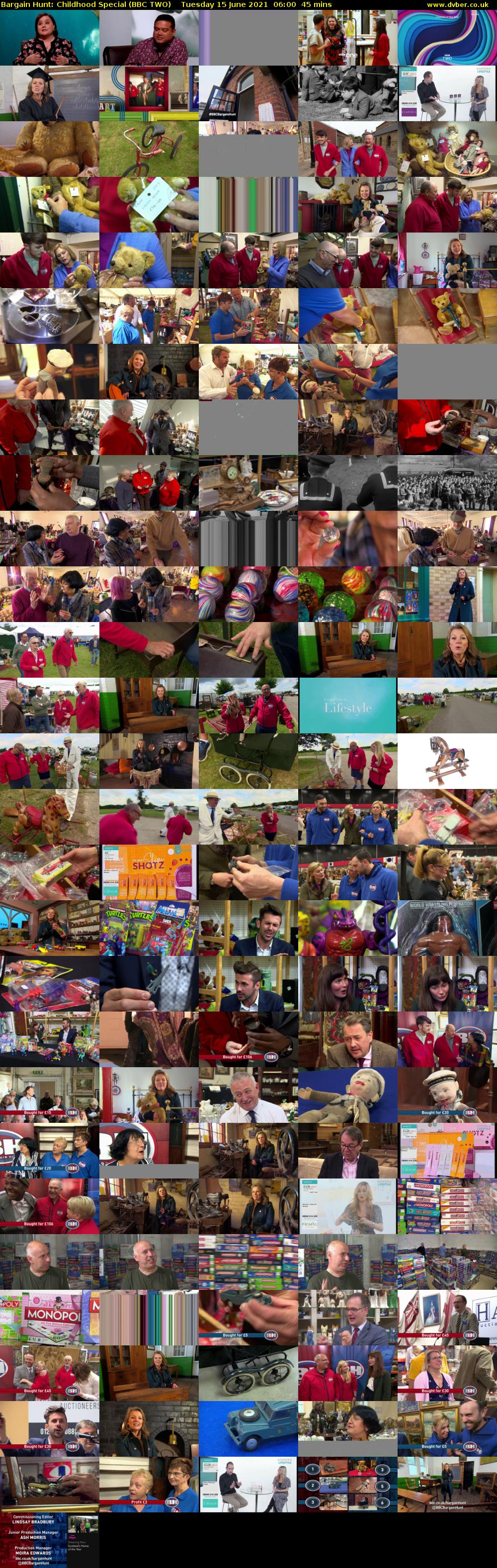 Bargain Hunt: Childhood Special (BBC TWO) Tuesday 15 June 2021 06:00 - 06:45