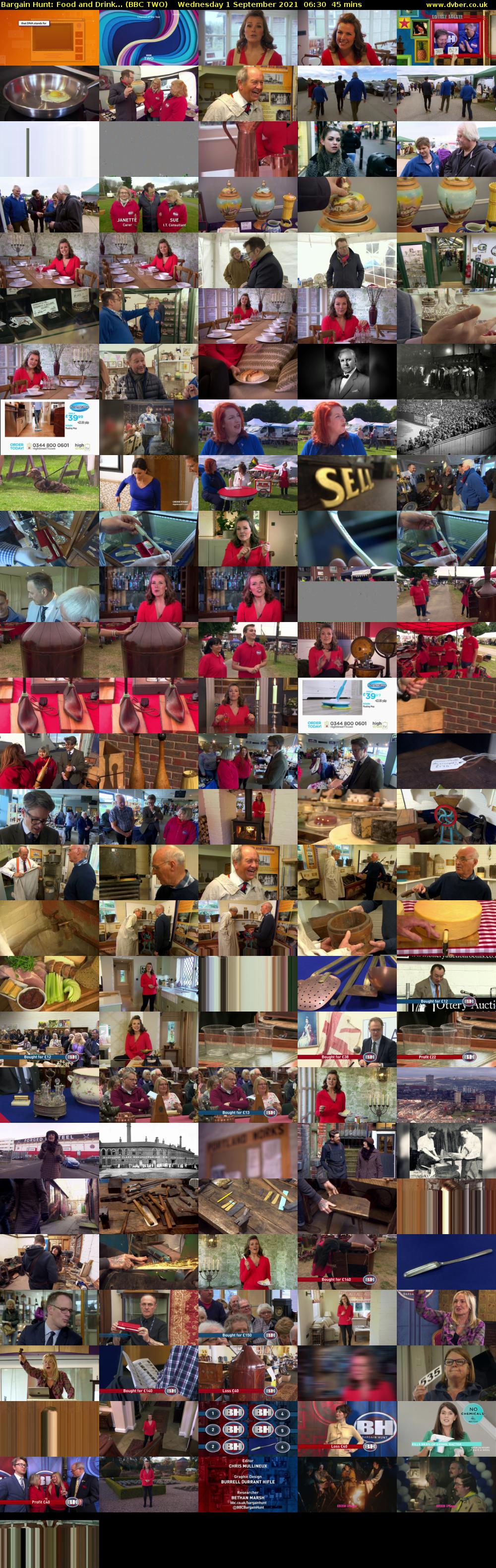 Bargain Hunt: Food and Drink... (BBC TWO) Wednesday 1 September 2021 06:30 - 07:15