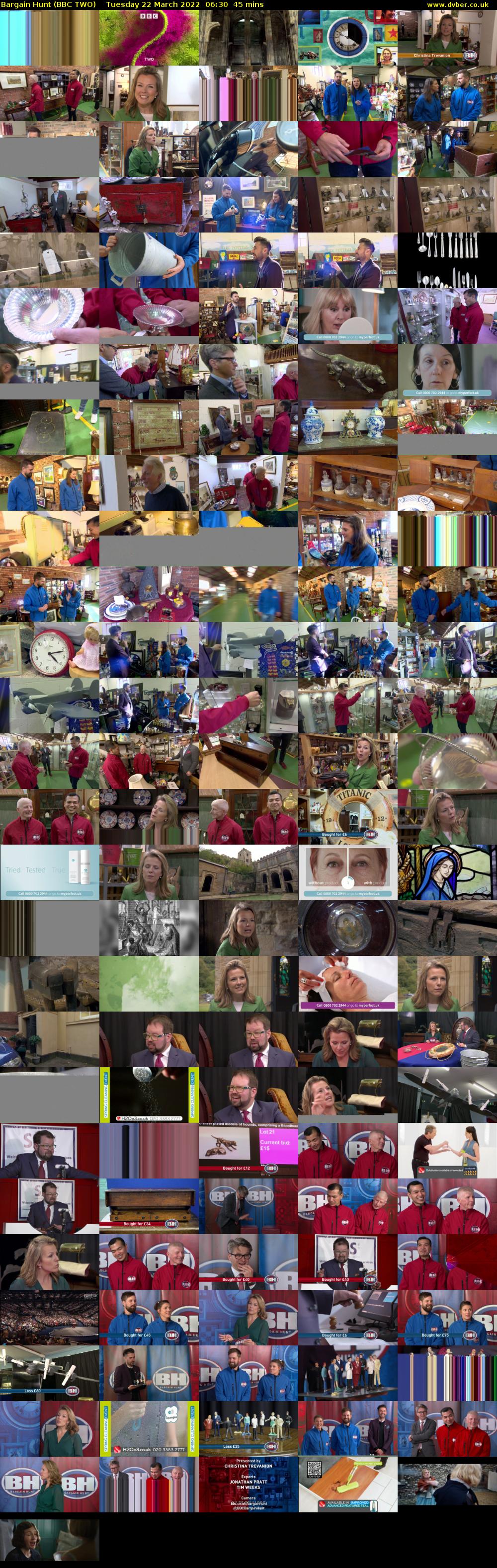 Bargain Hunt (BBC TWO) Tuesday 22 March 2022 06:30 - 07:15