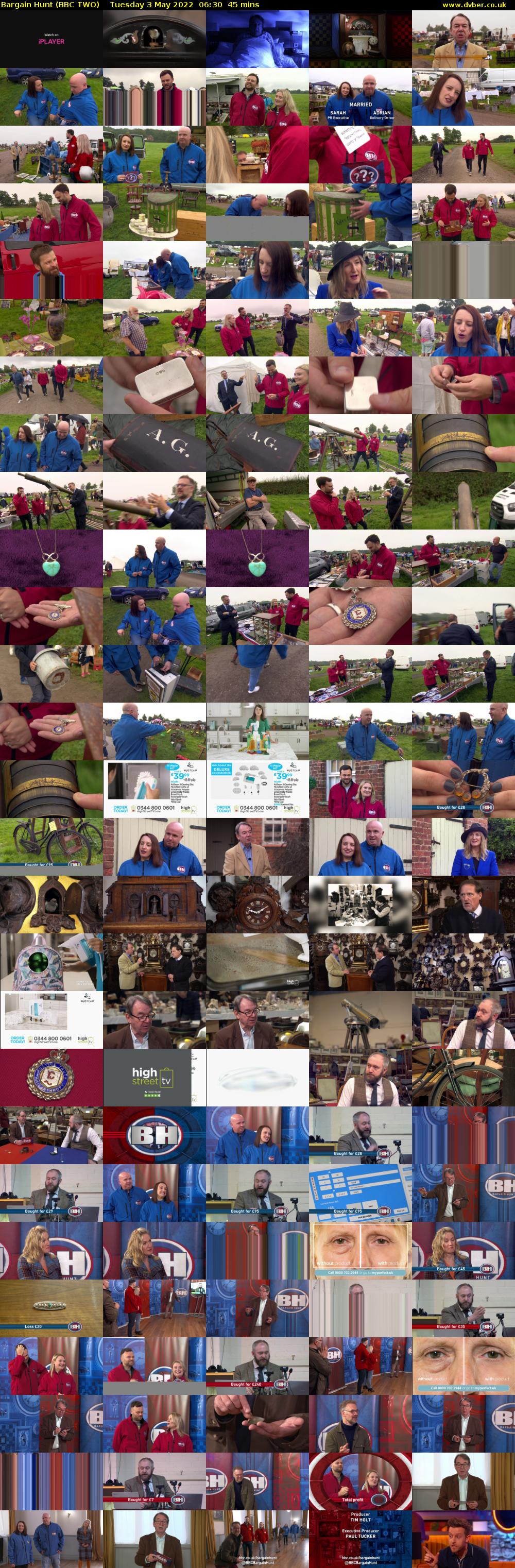 Bargain Hunt (BBC TWO) Tuesday 3 May 2022 06:30 - 07:15