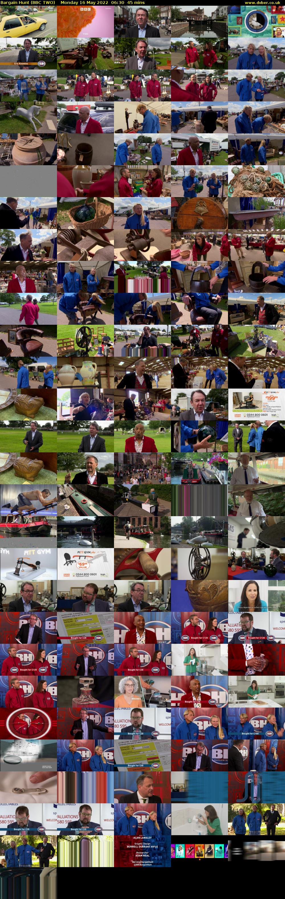Bargain Hunt (BBC TWO) Monday 16 May 2022 06:30 - 07:15