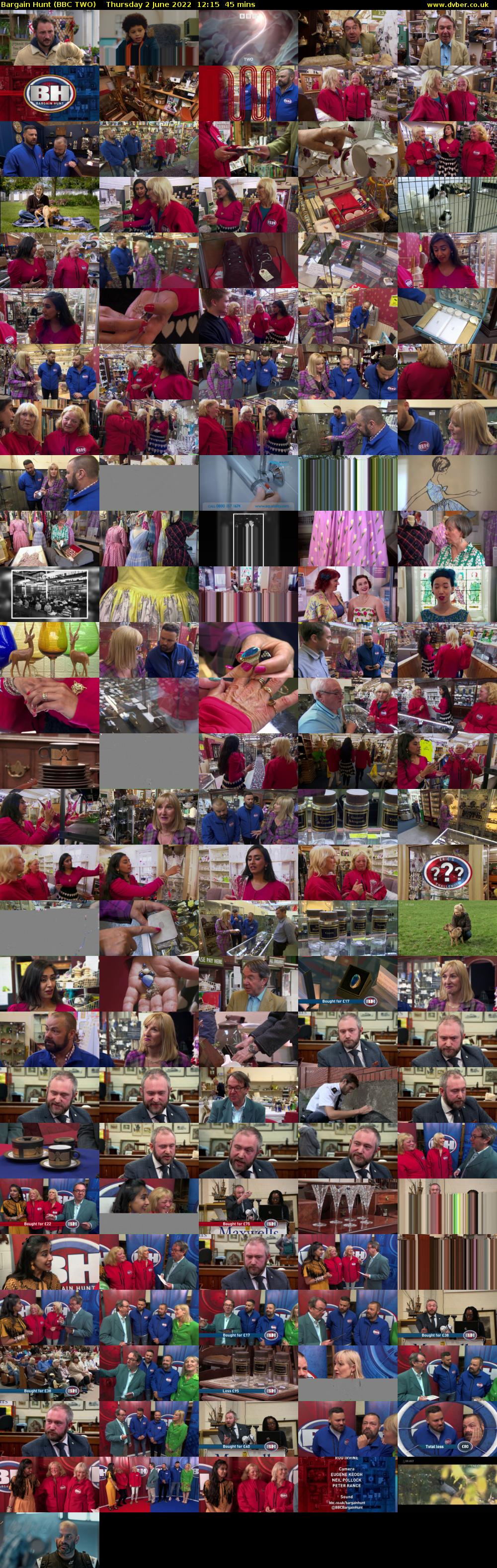 Bargain Hunt (BBC TWO) Thursday 2 June 2022 12:15 - 13:00