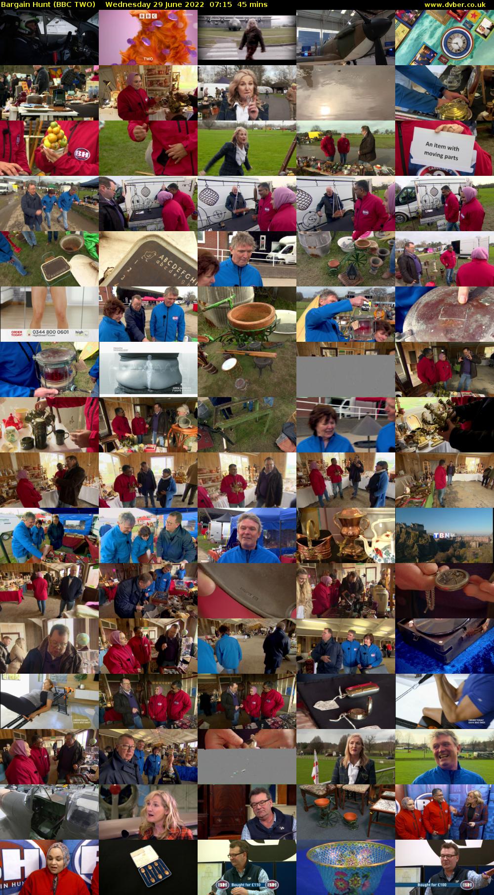 Bargain Hunt (BBC TWO) Wednesday 29 June 2022 07:15 - 08:00