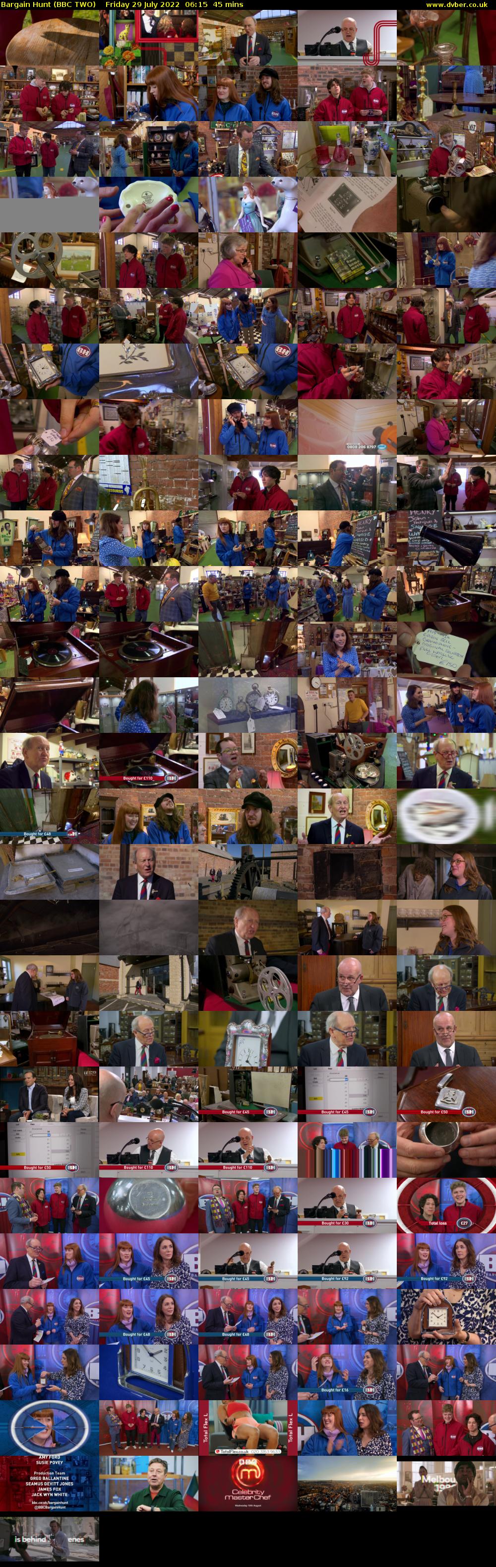 Bargain Hunt (BBC TWO) Friday 29 July 2022 06:15 - 07:00