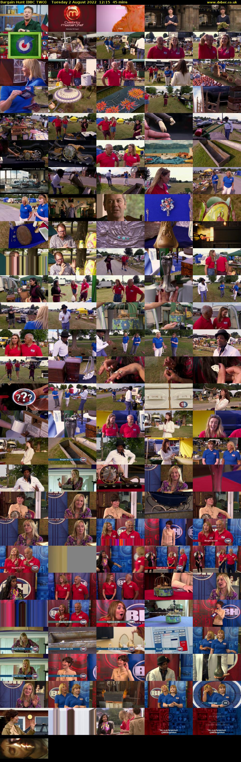 Bargain Hunt (BBC TWO) Tuesday 2 August 2022 12:15 - 13:00