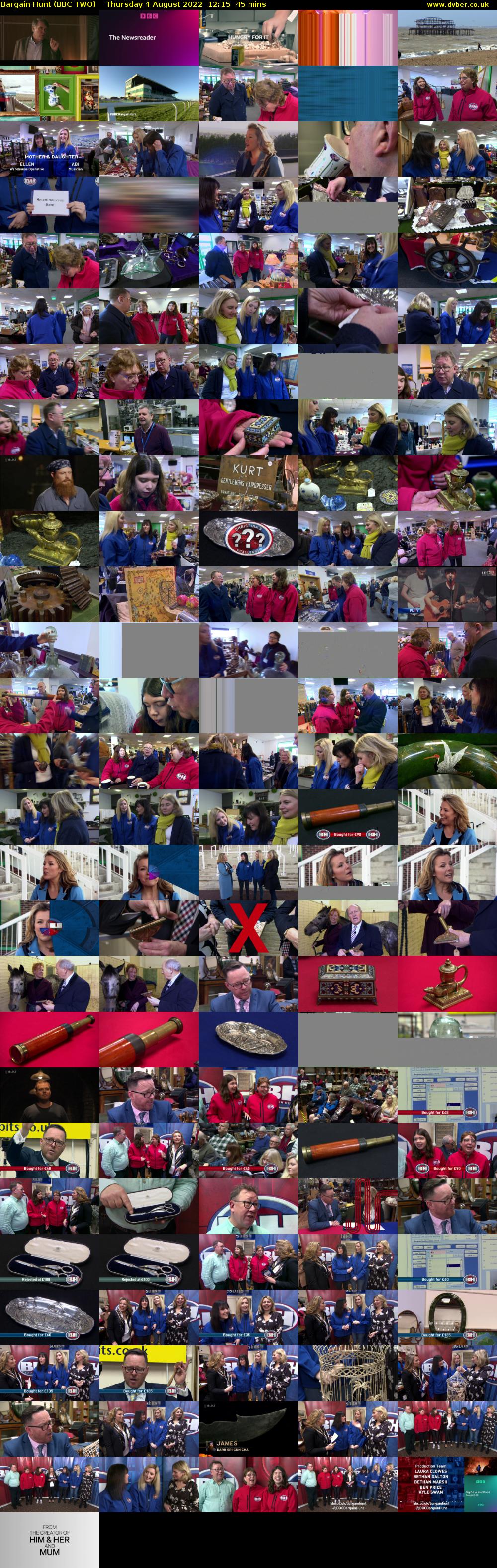 Bargain Hunt (BBC TWO) Thursday 4 August 2022 12:15 - 13:00