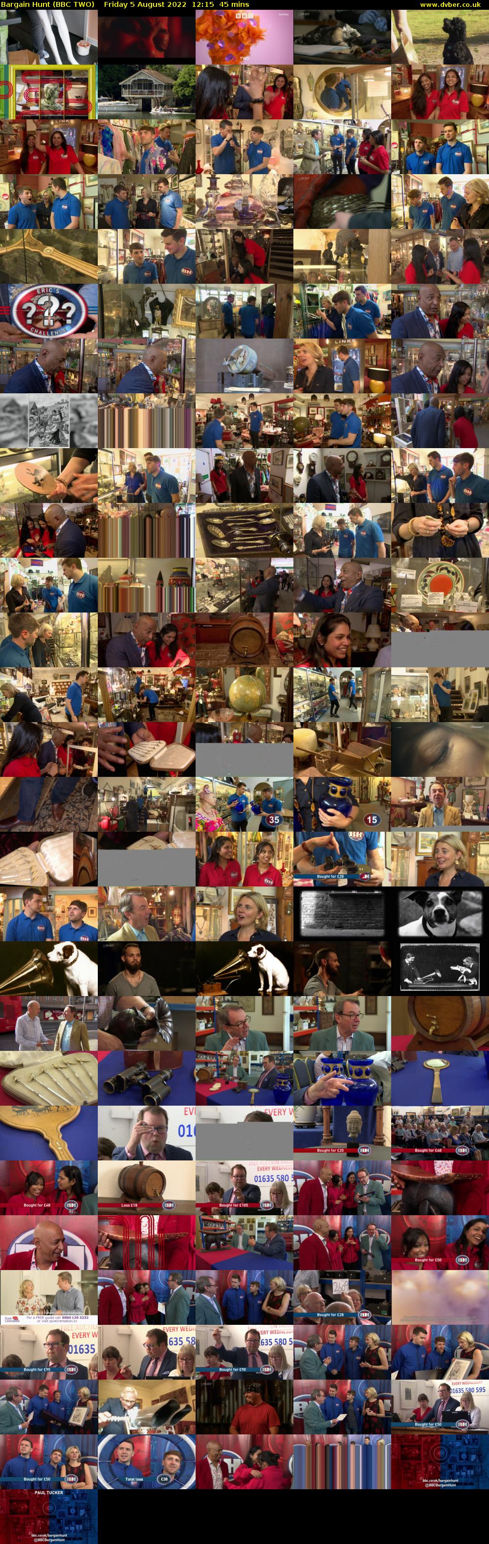 Bargain Hunt (BBC TWO) Friday 5 August 2022 12:15 - 13:00