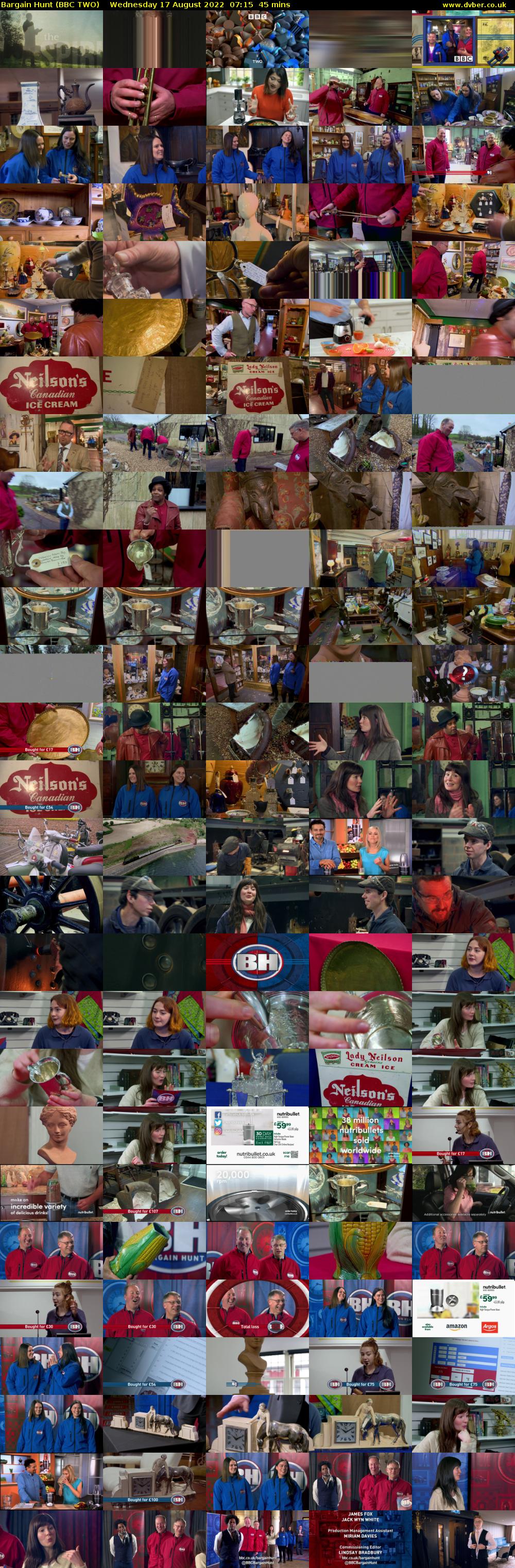 Bargain Hunt (BBC TWO) Wednesday 17 August 2022 07:15 - 08:00