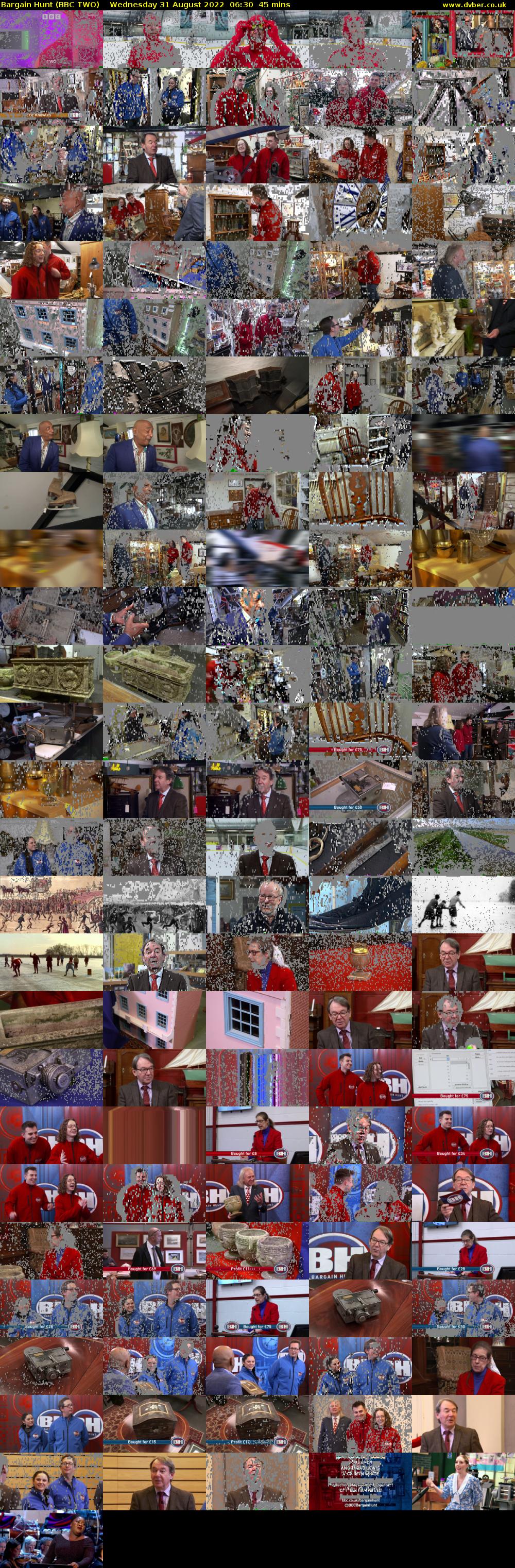 Bargain Hunt (BBC TWO) Wednesday 31 August 2022 06:30 - 07:15