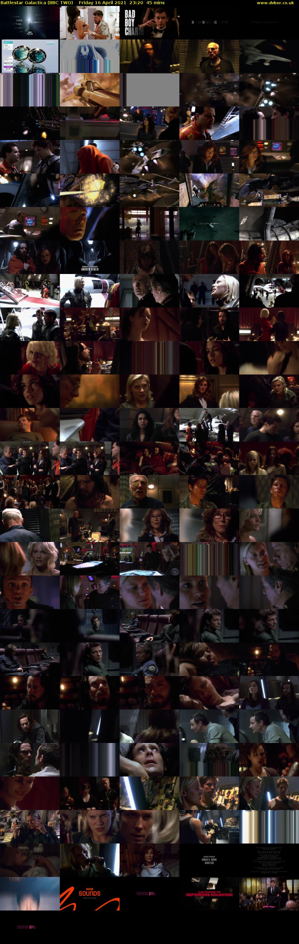 Battlestar Galactica (BBC TWO) Friday 16 April 2021 23:20 - 00:05