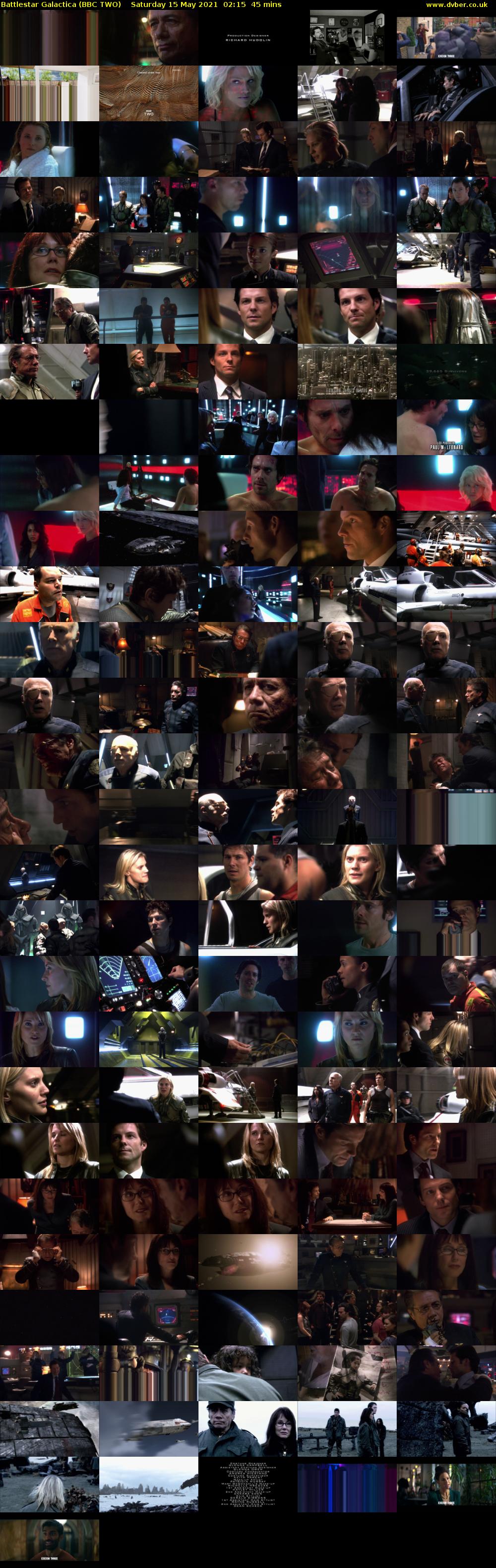 Battlestar Galactica (BBC TWO) Saturday 15 May 2021 02:15 - 03:00