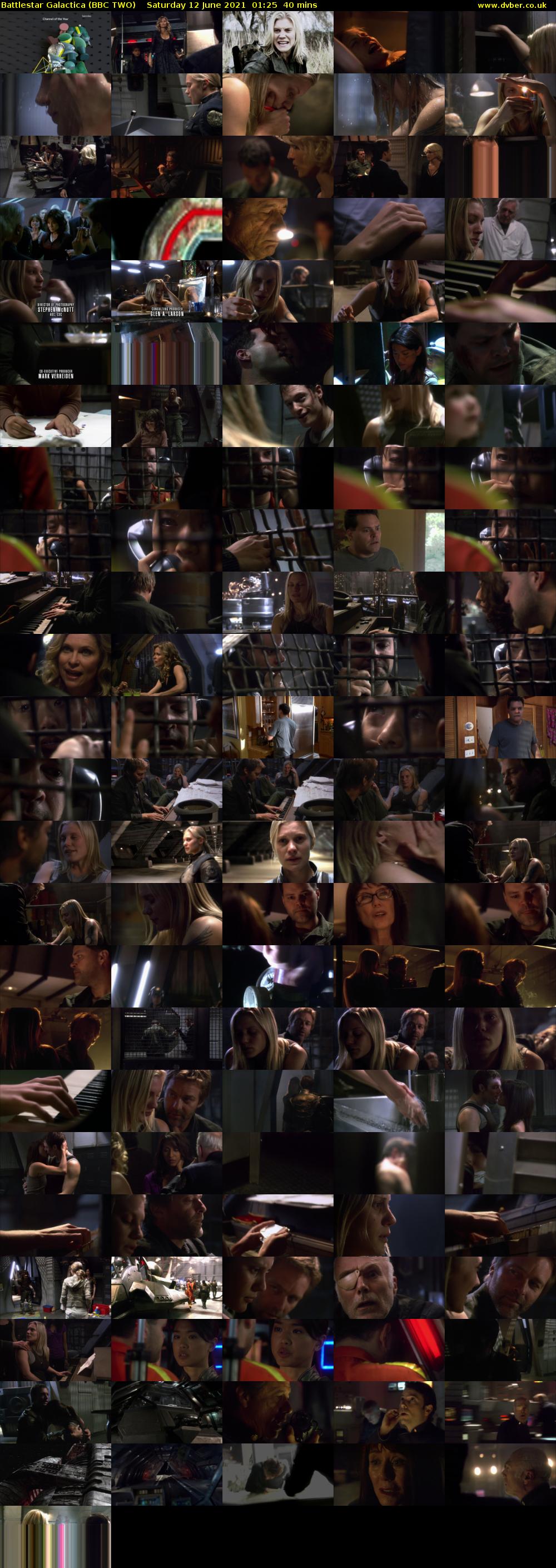 Battlestar Galactica (BBC TWO) Saturday 12 June 2021 01:25 - 02:05