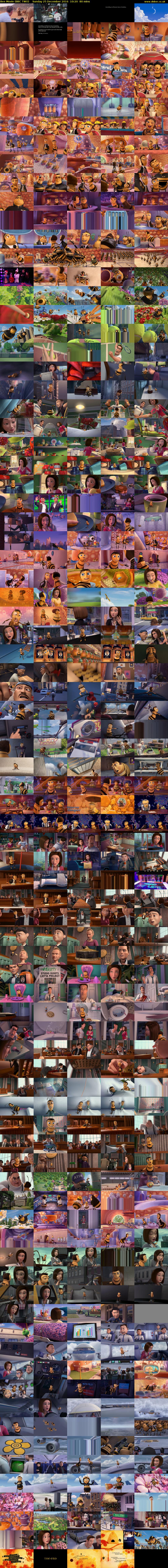 Bee Movie (BBC TWO) Sunday 25 December 2016 10:20 - 11:40