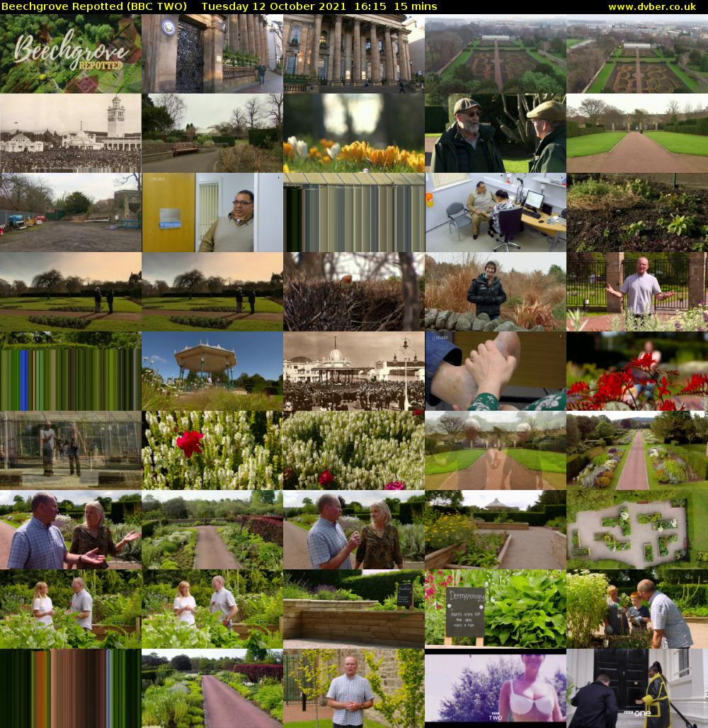Beechgrove Repotted (BBC TWO) Tuesday 12 October 2021 16:15 - 16:30