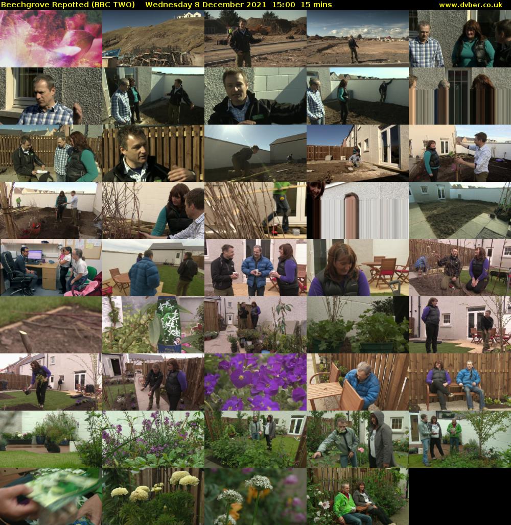 Beechgrove Repotted (BBC TWO) Wednesday 8 December 2021 15:00 - 15:15