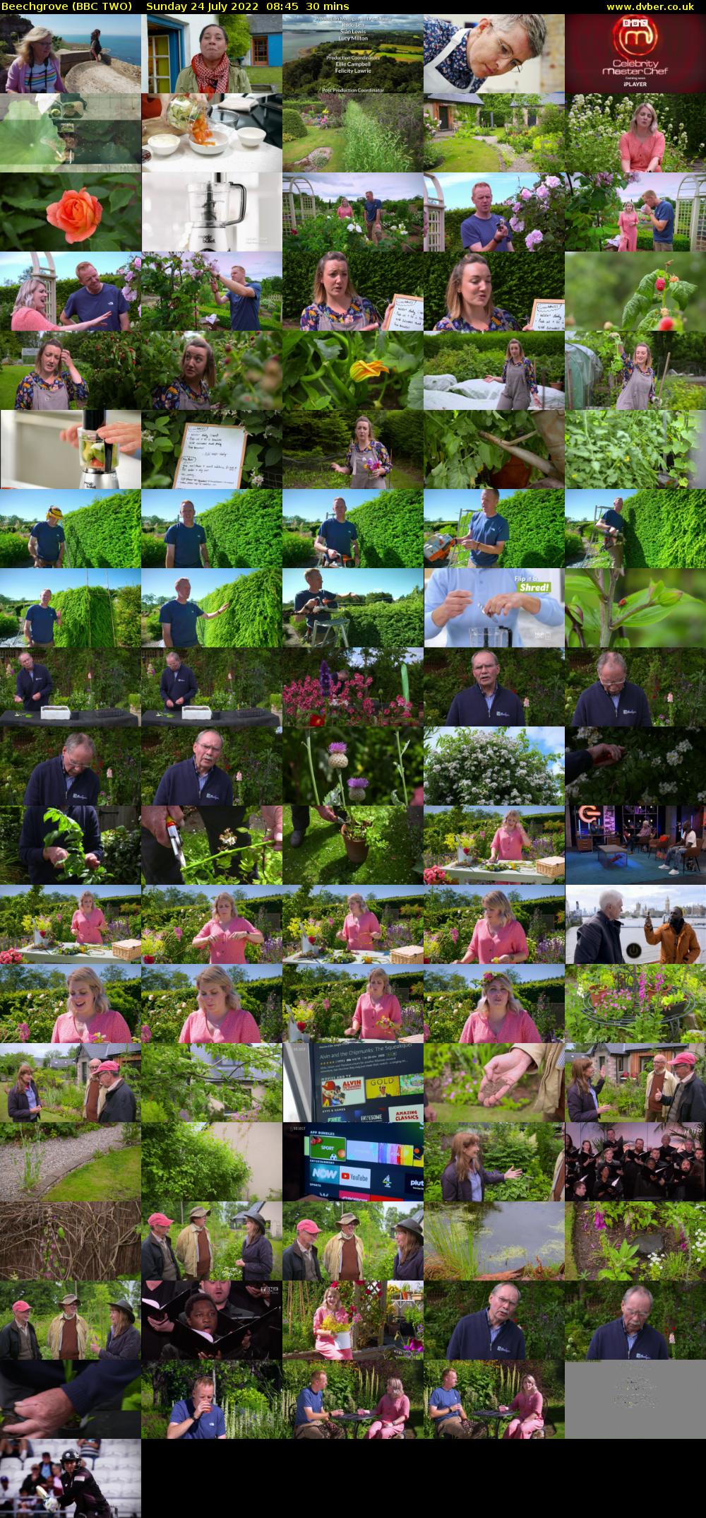 Beechgrove (BBC TWO) Sunday 24 July 2022 08:45 - 09:15